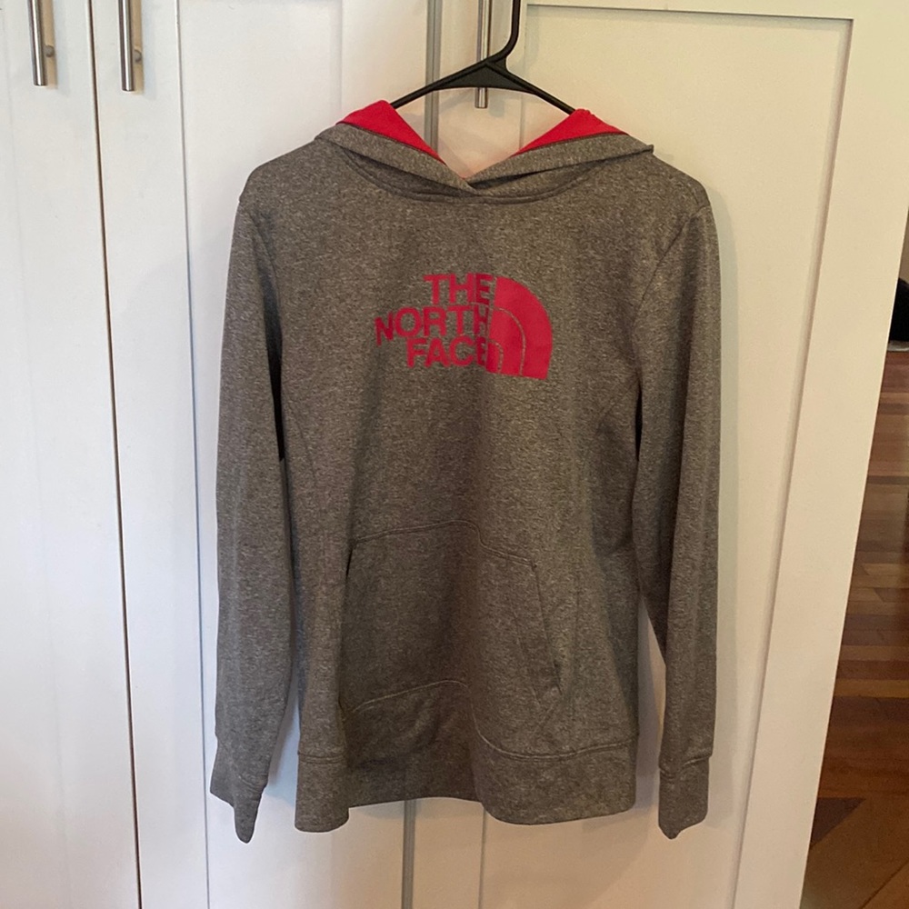 The North Face sweatshirt